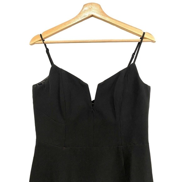 Bardut Nordstrom - Black strapless V neckline dress women's US size 10/Large - Picture 2 of 6